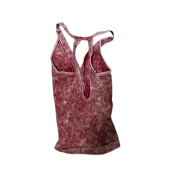 Cali Rose Boutique Ribbed Tank Top Bundle S/M Racerback Henley Set of 4 - Picture 6 of 10